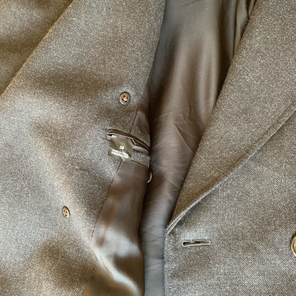 Club Monaco double breasted overcoat - Picture 3 of 5